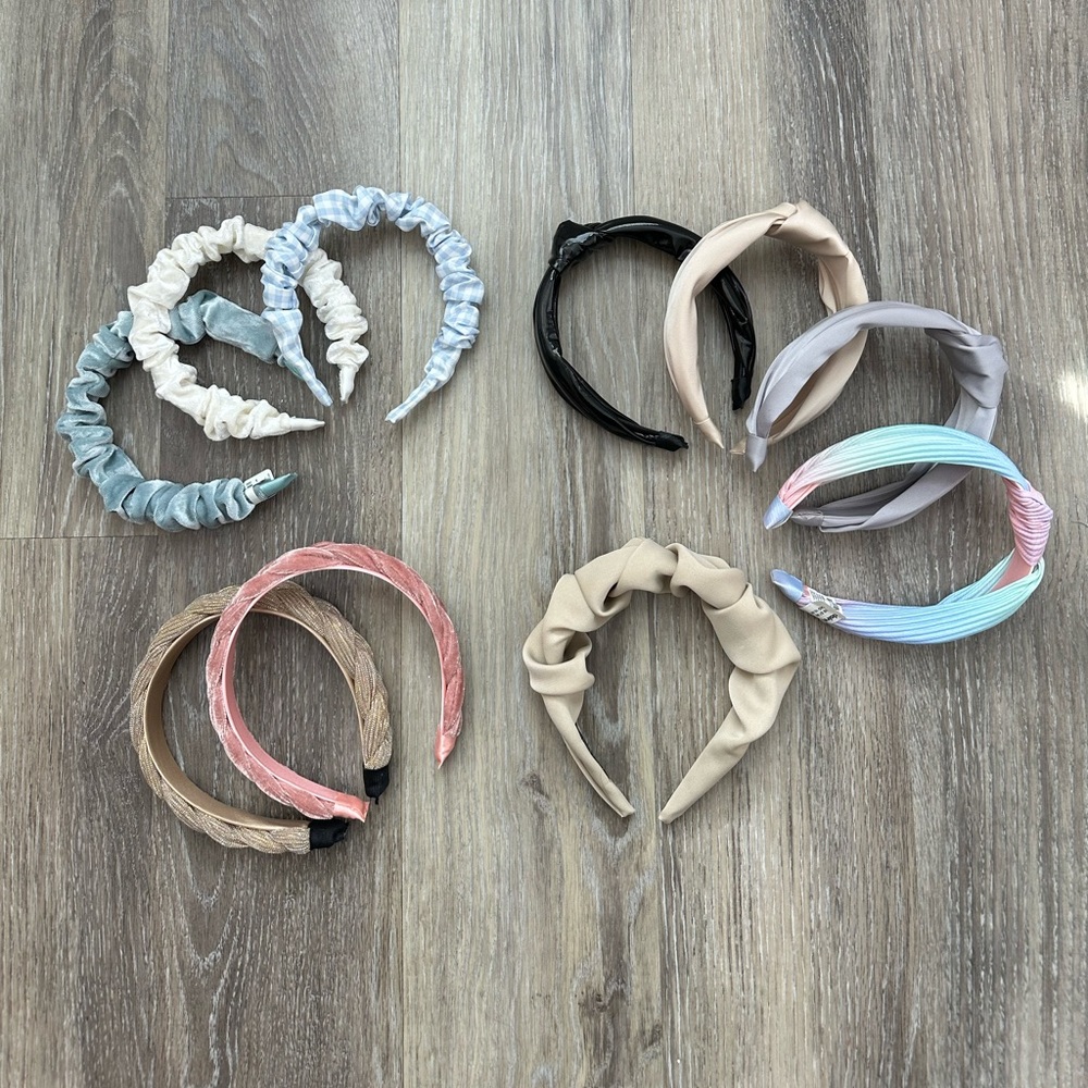 Lot of 10 Women’s Headbands